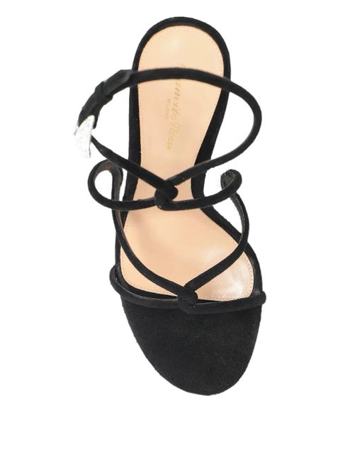 Gianvito Rossi 120mm strappy heeled sandals - Black