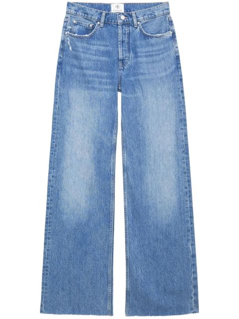 ANINE BING Hugh wide-leg jeans - Blue - zdjęcie produktu nr 1