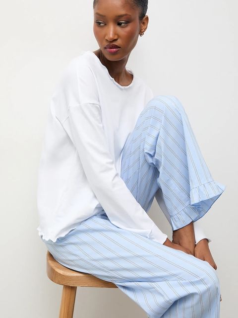 Answear.LAB piżama damska kolor niebieski