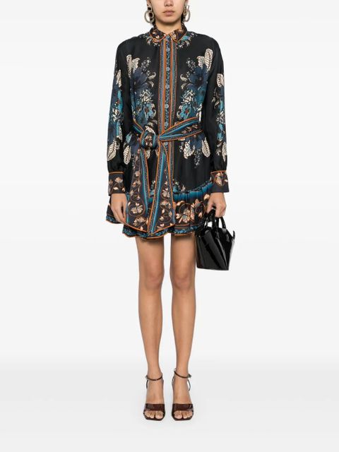 FARM Rio blossom tapestry dress - Black - zdjęcie produktu nr 2