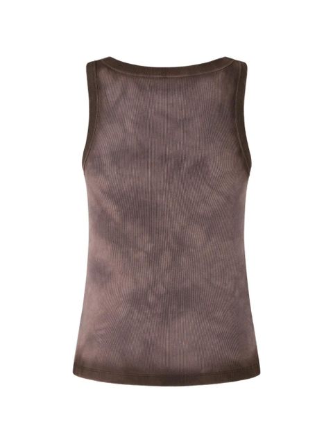 PINKO sleeveless beaded ribbed top - Brown - zdjęcie produktu nr 2