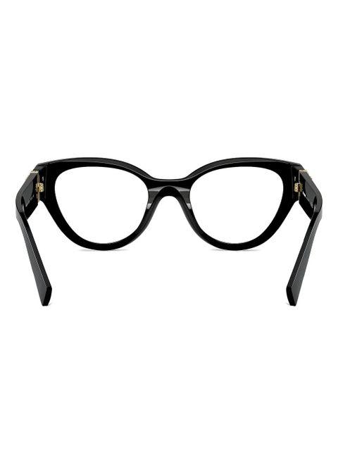 Miu Miu Eyewear cat-eye frame glasses - Black