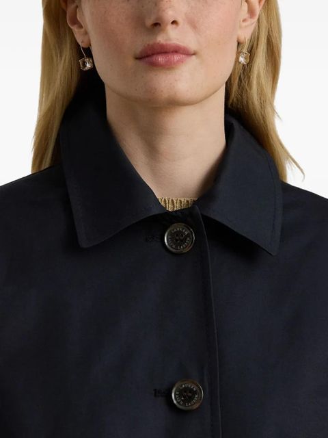Lauren Ralph Lauren hooded button-up coat - Blue