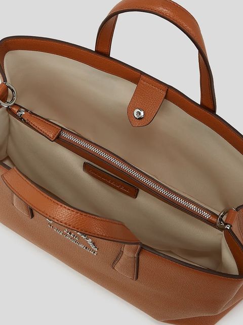 Karl Lagerfeld torebka K/RSG kolor brązowy A3W30315