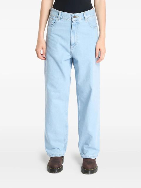 Carhartt WIP Brandon logo-patch jeans - Blue - zdjęcie produktu nr 2