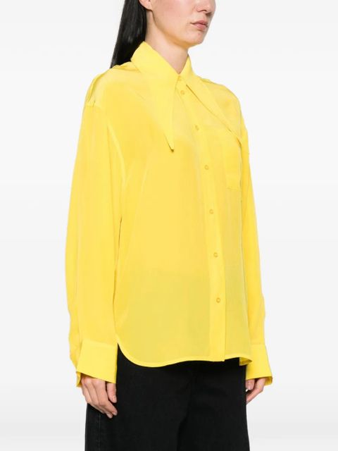 Essentiel Antwerp Jordana pocket shirt - Yellow