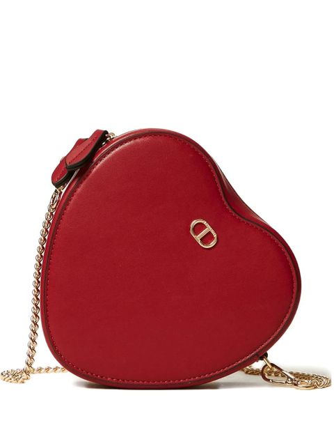 TWINSET heart-shaped chain-strap bag - Red - zdjęcie produktu nr 1