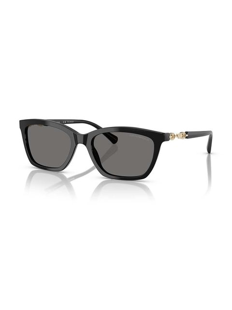 Emporio Armani okulary przeciwsłoneczne damskie kolor czarny 0EA4238 - zdjęcie produktu nr 1