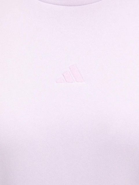 adidas bluza Essentials damska kolor fioletowy z aplikacją JI6068