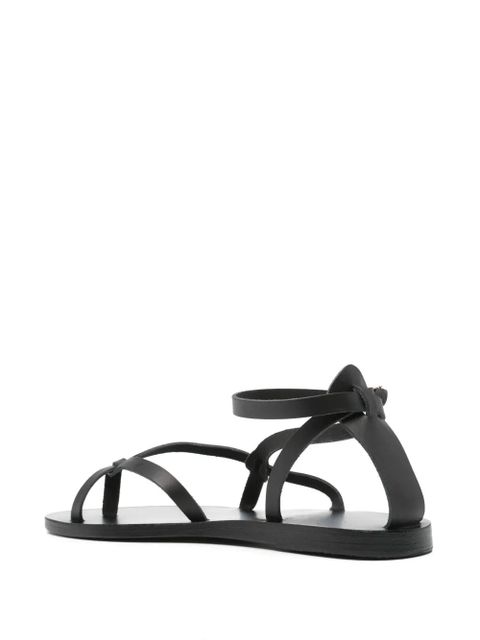 Ancient Greek Sandals Tomi sandals - Black