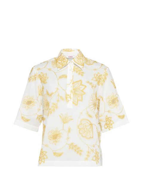 ERES floral-print shirt - White - zdjęcie produktu nr 1