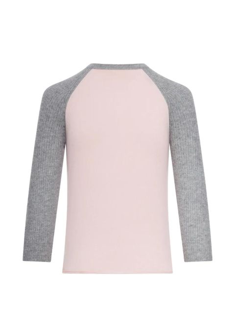 Guest In Residence raglan cashmere T-shirt - Pink - zdjęcie produktu nr 2