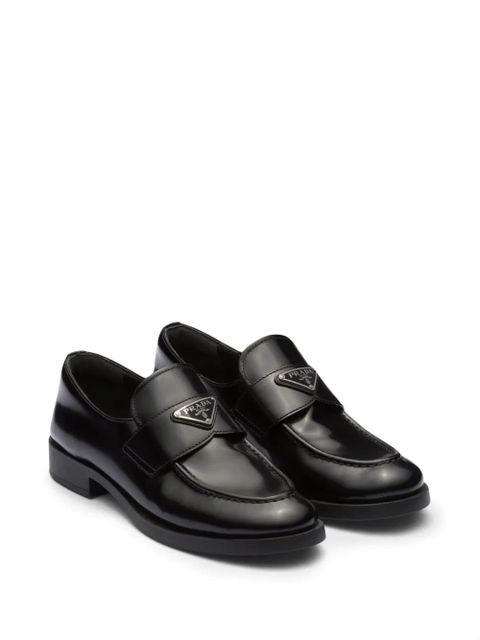 Prada Chocolate leather loafers - Black - zdjęcie produktu nr 2
