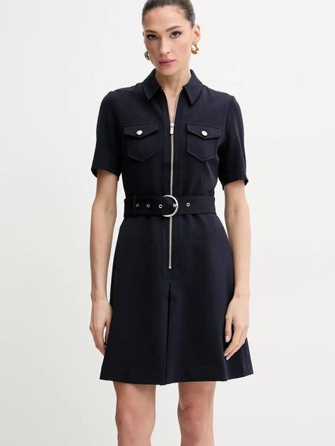 Morgan sukienka RABIK kolor granatowy mini rozkloszowana RABIK - zdjęcie produktu nr 1