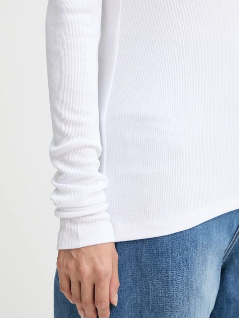 MUNTHE longsleeve GRACE kolor biały 247112324769