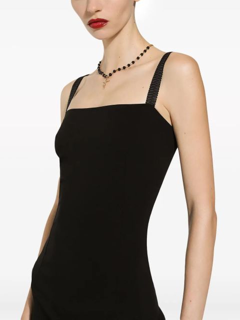 Dolce & Gabbana Milano-stitch midi dress - Black - zdjęcie produktu nr 2