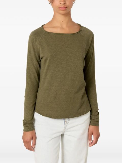 American Vintage Sonoma boat-neck T-shirt - Green