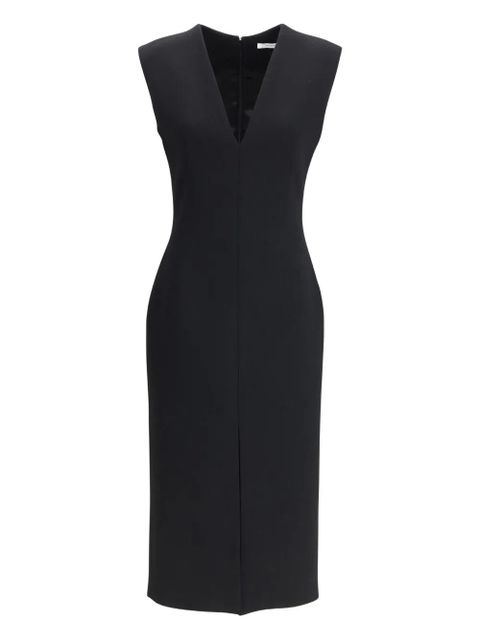 Givenchy V-neck midi dress - Black - zdjęcie produktu nr 1