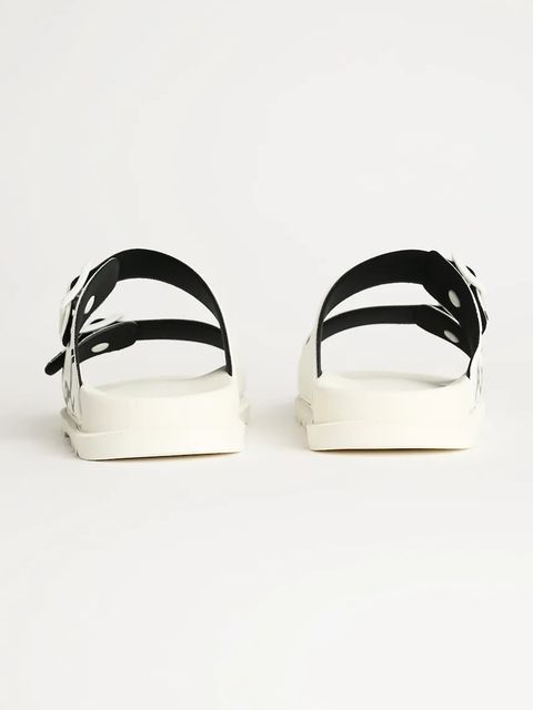 Karl Lagerfeld klapki KONDO TRED damskie kolor biały KL80972