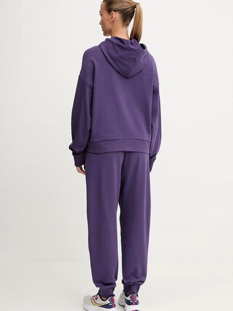 EA7 Emporio Armani dres damski kolor fioletowy AF12473.7W000420