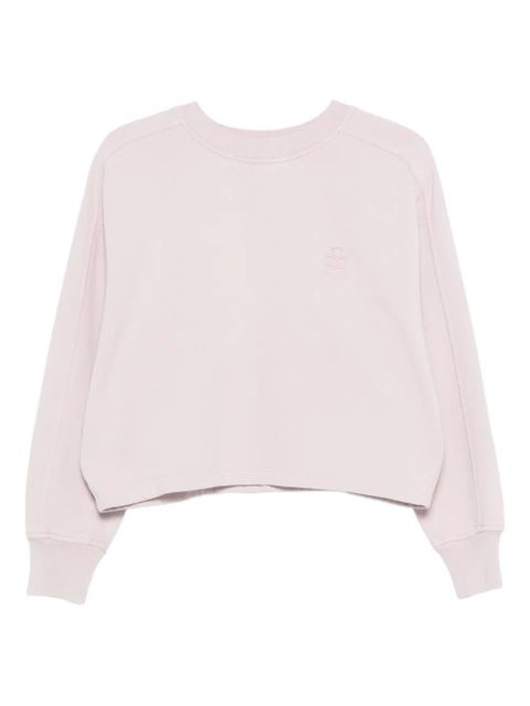 MARANT ÉTOILE Sunny embroidered sweatshirt - Pink - zdjęcie produktu nr 1