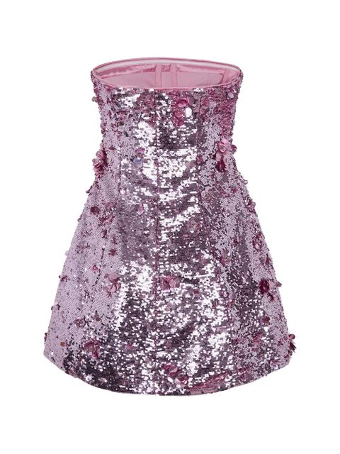 Simkhai Arta sequin-embellishment mini dress - Pink - zdjęcie produktu nr 2