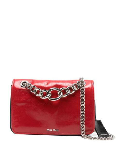 Miu Miu Club shoulder bag - Red - zdjęcie produktu nr 1