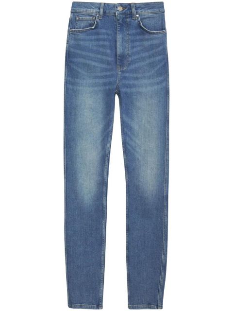 ANINE BING Beck high-rise skinny jeans - Blue - zdjęcie produktu nr 1