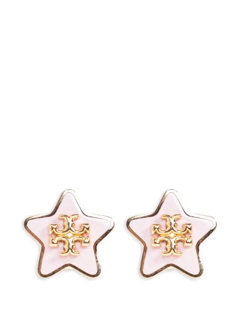 Tory Burch star-logo earrings - Pink - zdjęcie produktu nr 1