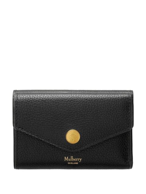Mulberry folded leather wallet - Black - zdjęcie produktu nr 1