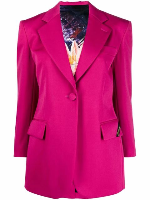 Lanvin cropped sleeve blazer - Pink - zdjęcie produktu nr 1