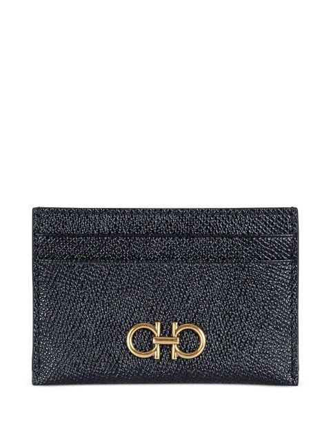 Ferragamo Gancini cardholder - Black - zdjęcie produktu nr 1