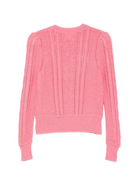 MARANT ÉTOILE ruffled sweater - Pink - zdjęcie produktu nr 2