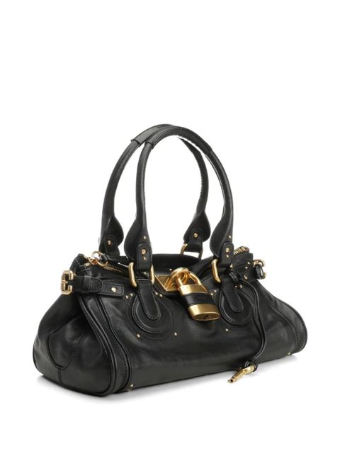 Chloé Paddington leather shoulder bag - Black