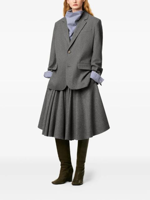 AMI Paris single-breasted wool jacket - Grey - zdjęcie produktu nr 2
