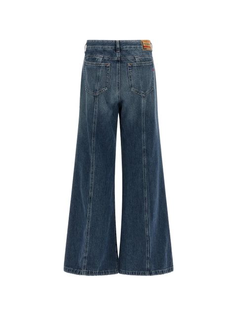 Diesel D-Akii stonewashed flared jeans - Blue - zdjęcie produktu nr 1