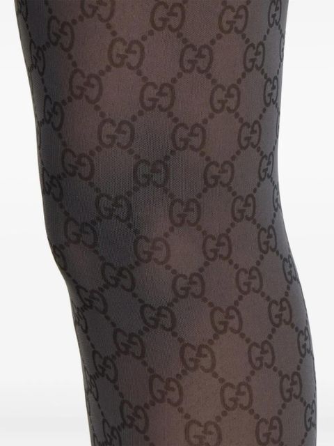 Gucci GG-printed tights - Grey