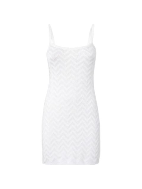 Missoni chevron strap mini dress - White - zdjęcie produktu nr 1