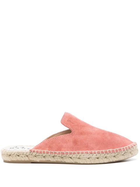 Manebi slip-on suede espadrilles - Orange - zdjęcie produktu nr 1