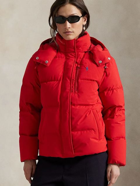 Polo Ralph Lauren kurtka puchowa kolor czerwony zimowa 211971190 - zdjęcie produktu nr 1