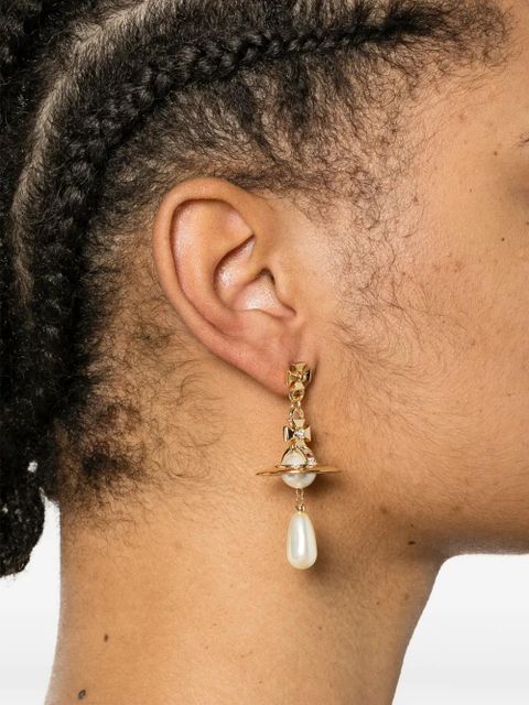 Vivienne Westwood faux-pearl drop earrings - Gold - zdjęcie produktu nr 2