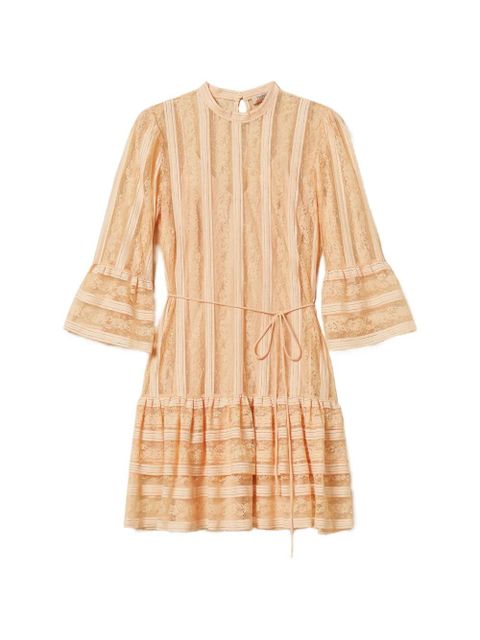 TWINSET striped lace dress - Pink - zdjęcie produktu nr 1