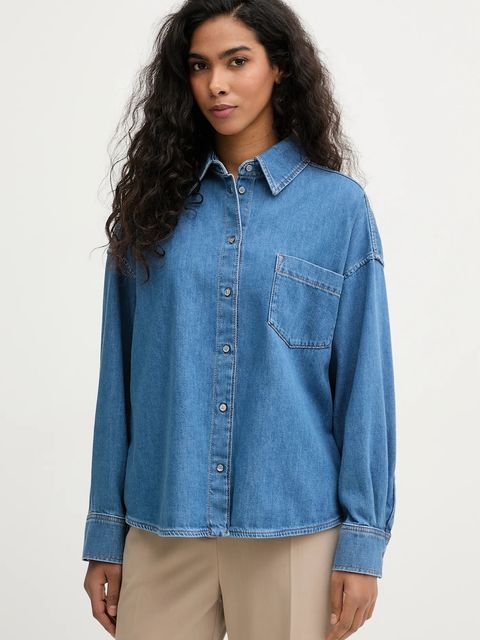 Weekend Max Mara koszula jeansowa FOGGIA - zdjęcie produktu nr 2