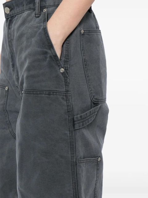 Alexander Wang mid-rise wide-leg jeans - Grey