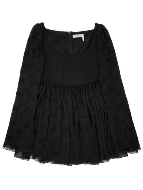 Chloé embroidered mini dress - Black - zdjęcie produktu nr 1