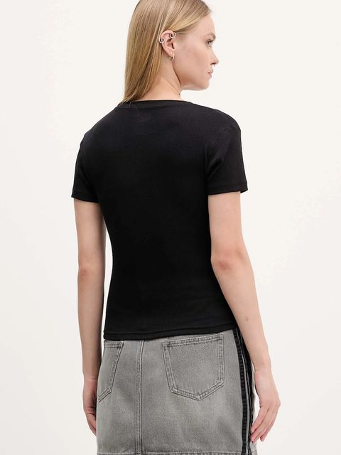 Dickies t-shirt damski kolor czarny DK0A87QB