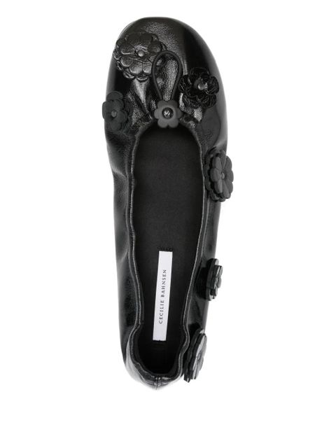 Cecilie Bahnsen Brielle ballet flats - Black