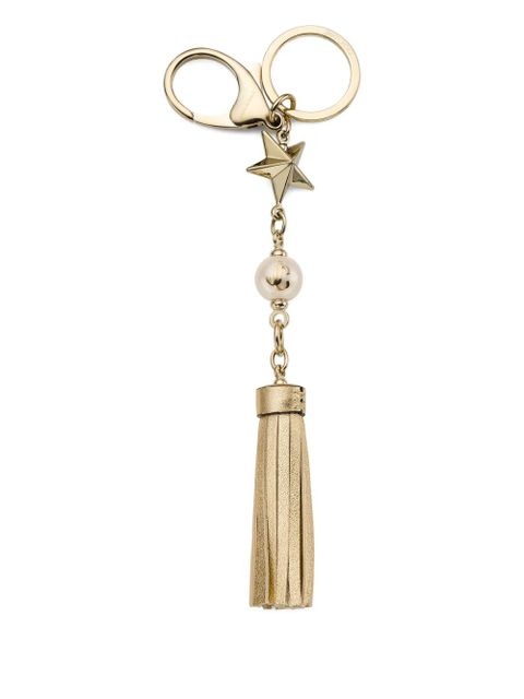 Jimmy Choo star-tassel keyring - Gold - zdjęcie produktu nr 1