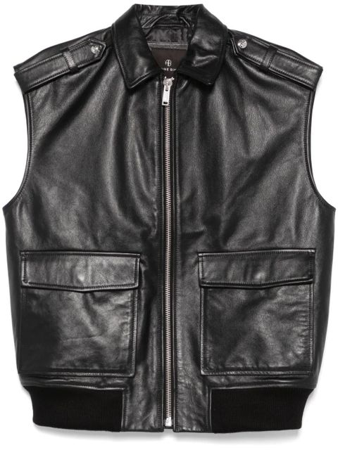 ANINE BING Sonnie vest - Black - zdjęcie produktu nr 1
