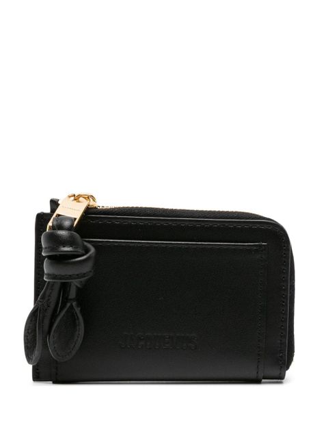 Jacquemus Le Porte-Cartes Tourni cardholder - Black